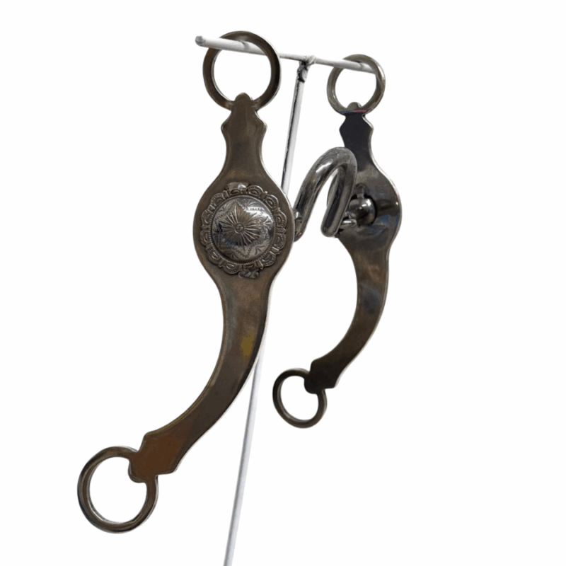 Ported Shanked Snaffle Bit